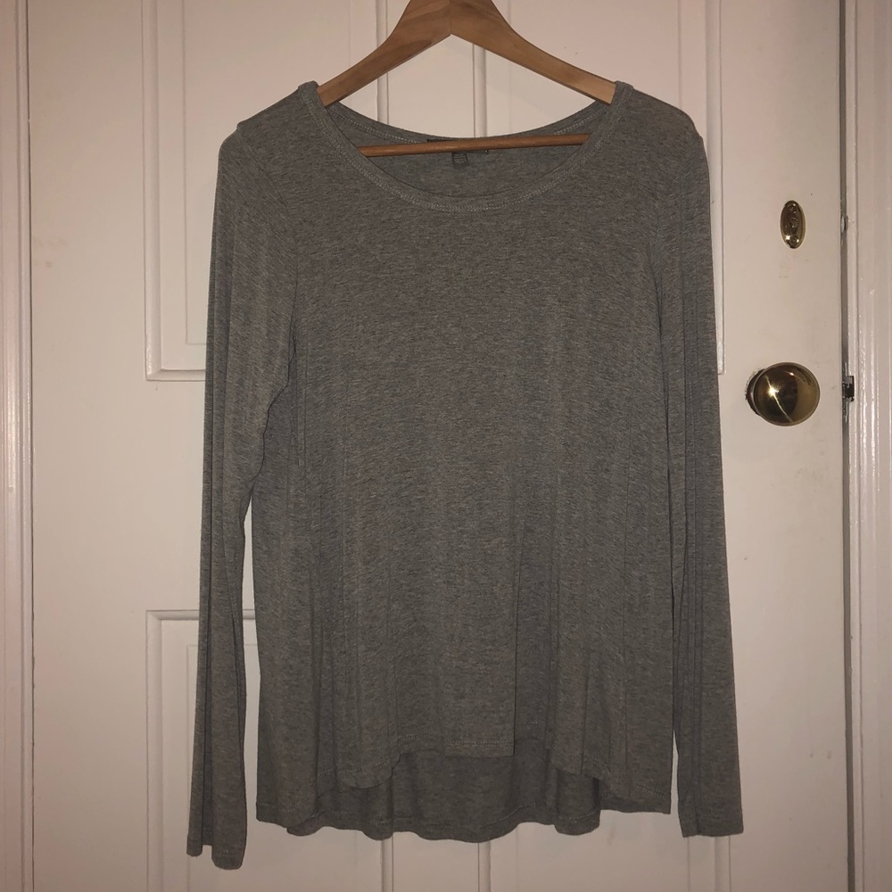 Classic gray long-sleeve